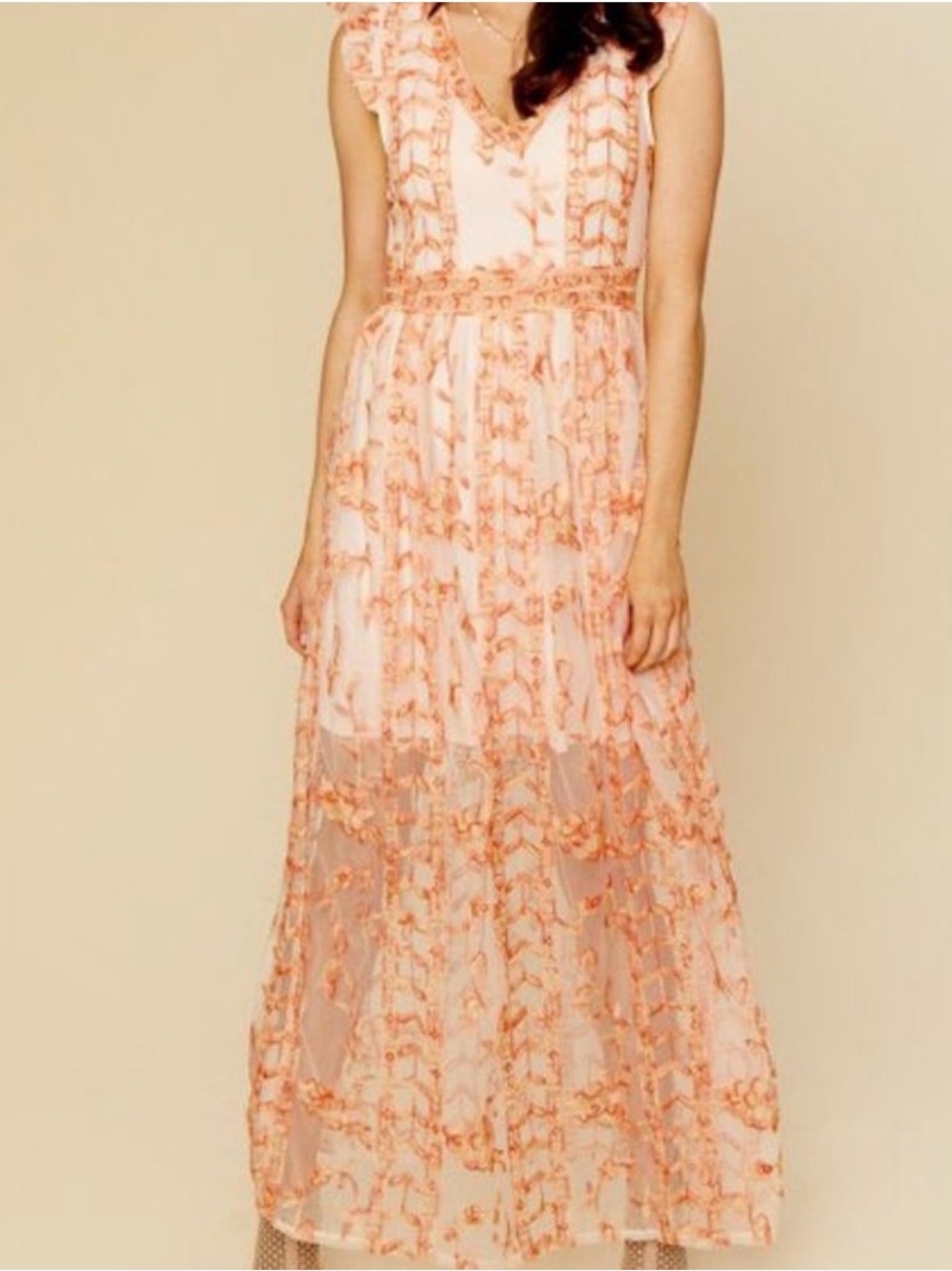 Altar’d State Juliana Lace Maxi Dress